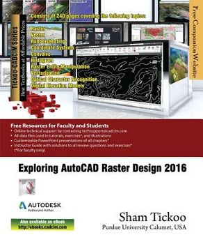 portada Exploring AutoCAD Raster Design 2016 (en Inglés)