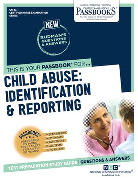 portada Child Abuse: Identification & Reporting (Cn-33): Passbooks Study Guide Volume 33 (en Inglés)