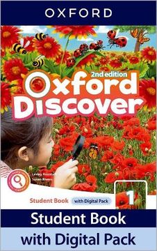 portada Oxford Discover: Level 1: Student Book With Digital Pack: Print Student Book and 2 Years 'Access to Student E-Book, Workbook E-Book, Online Practice and Student Resources. (en Inglés)