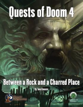 portada Quests of Doom 4: Between a Rock and a Charred Place - Swords & Wizardry (en Inglés)