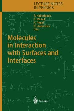 portada molecules in interaction with surfaces and interfaces