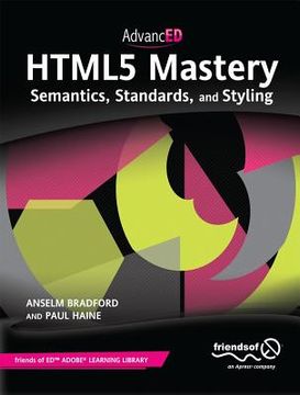 portada html5 mastery: (en Inglés)