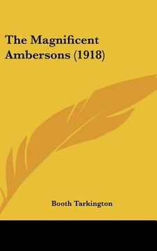 portada the magnificent ambersons (1918)