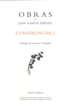 portada Conferencias, I (Obras de Juan Ramón Jimenez)