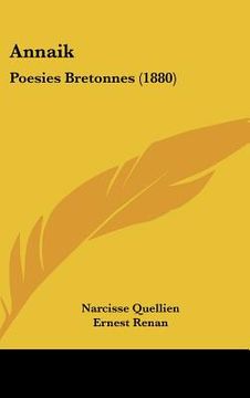 portada annaik: poesies bretonnes (1880) (en Inglés)