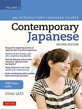portada Contemporary Japanese Textbook Volume 2: An Introductory Language Course (Includes Online Audio) (Volume 2) (en Inglés)