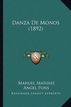 portada Danza de Monos (1892)