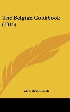 portada the belgian cookbook (1915) (en Inglés)