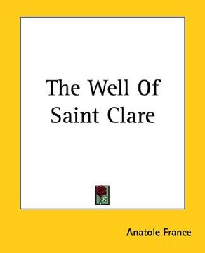 portada the well of saint clare (in English)