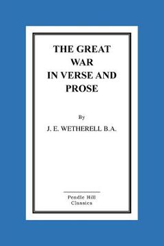 portada The Great War In Verse And Prose (en Inglés)