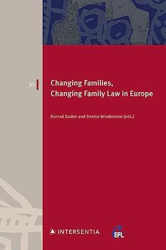 portada Changing Families, Changing Family Law in Europe (in English)