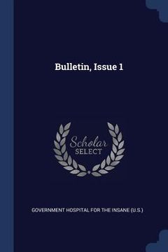 portada Bulletin, Issue 1 (en Inglés)