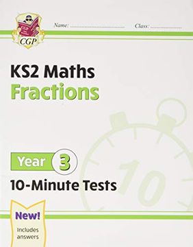 portada New ks2 Maths 10Minute Tests Fractions y (en Inglés)