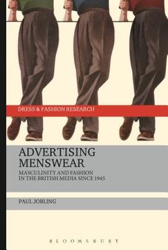 portada Advertising Menswear: Masculinity and Fashion in the British Media Since 1945 (en Inglés)