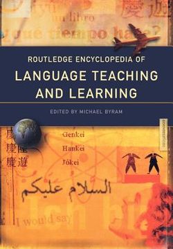 portada routledge encyclopedia of language teaching and learning (en Inglés)