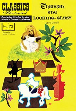 portada Through the Looking Glass (Classics Illustrated) (en Inglés)