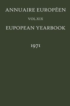 portada Annuaire Européen / European Yearbook: Vol. XIX