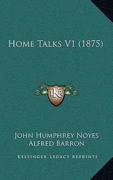 portada home talks v1 (1875) (in English)