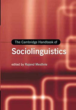 portada The Cambridge Handbook of Sociolinguistics (Cambridge Handbooks in Language and Linguistics) (en Inglés)