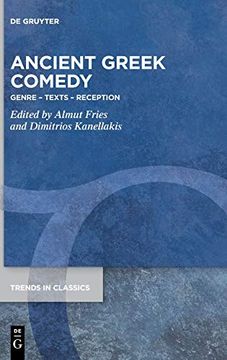 portada Ancient Greek Comedy Genre Texts Reception (en Inglés)