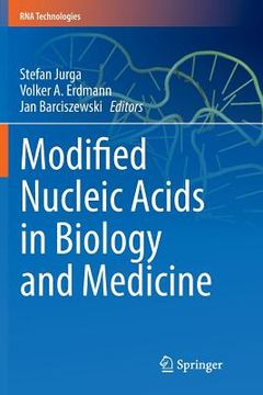 portada Modified Nucleic Acids in Biology and Medicine (en Inglés)