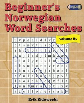 portada Beginner's Norwegian Word Searches - Volume 5 (Norwegian Edition)