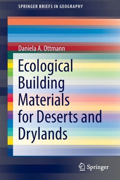 portada Ecological Building Materials for Deserts and Drylands (en Inglés)