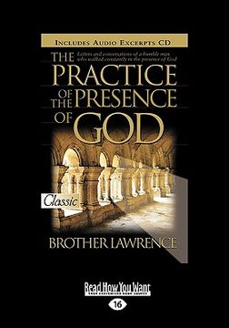 portada the practice of the presence of god (easyread large edition) (in English)