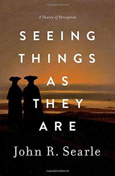 portada Seeing Things As They Are: A Theory Of Perception (en Inglés)