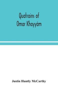 portada Quatrains of Omar Khayyám (in English)