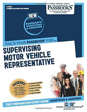 portada Supervising Motor Vehicle Representative (en Inglés)