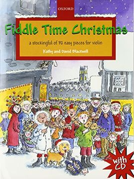 portada Fiddle Time Christmas + CD: A stockingful of 32 easy pieces for violin
