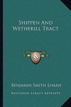 portada shippen and wetherill tract (en Inglés)