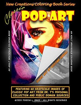 portada New Creations Coloring Book Series: Classic pop art (en Inglés)