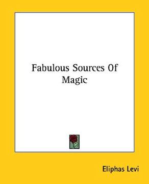 portada fabulous sources of magic (in English)