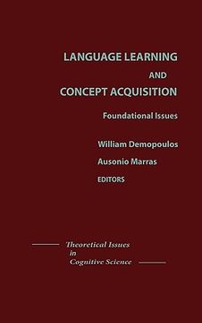 portada language learning and concept acquisition: foundational issues (en Inglés)