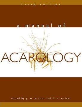 portada A Manual of Acarology (en Inglés)