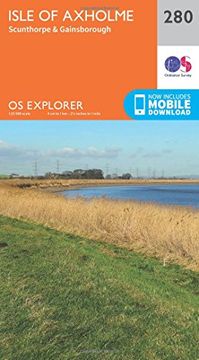 portada Isle of Axholme, Scunthorpe and Gainsborough (OS Explorer Active Map)