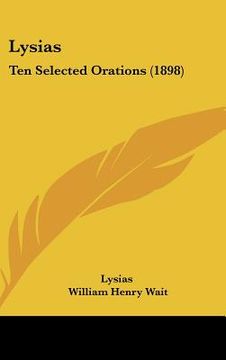 portada lysias: ten selected orations (1898) (en Inglés)