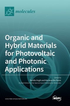portada Organic and Hybrid Materials for Photovoltaic and Photonic Applications (en Inglés)