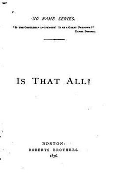 portada Is that All? (en Inglés)