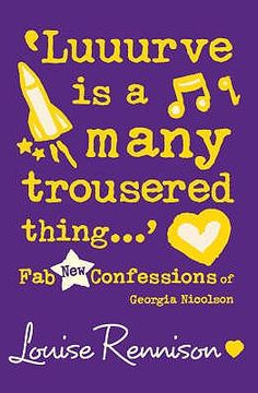 portada luuurve is a many trousered thing: fab new confessions of georgia nicolson. louise rennison