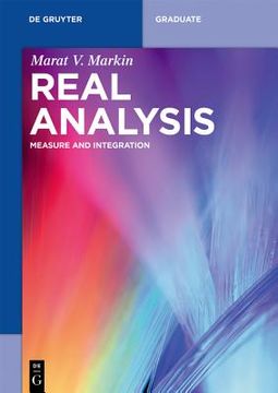 portada Real Analysis: Measure and Integration (in English)