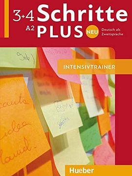 portada Schritte Plus neu 3+4: Deutsch als Zweitsprache / Intensivtrainer mit Audios Online (in German)