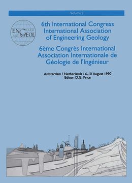 portada 6th International Congress International Association of Engineering Geology, Volume 3: Proceedings / Comptes-Rendus, Amsterdam, Netherlands, 6-10 Augu (in English)