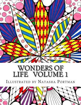 portada Wonders of life. Volume 1: Coloring book for adults and children