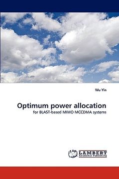 portada optimum power allocation (en Inglés)