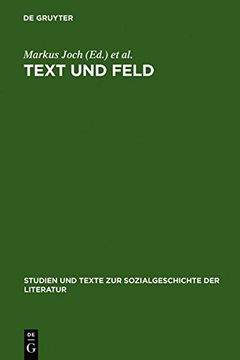 portada text und feld: bourdieu in der literaturwissenschaftlichen praxis (en Inglés)