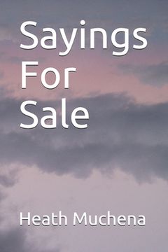 portada Sayings For Sale (en Inglés)