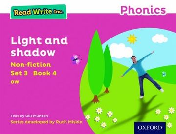 portada Read Write Inc. Phonics: Pink set 3 Non-Fiction 4 Light and Shadow (Read Write Inc. Phonics) 